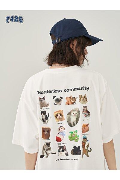 NOISSEY Colecția de tricouri pentru femei Urban Pop Graphic Cod 5228