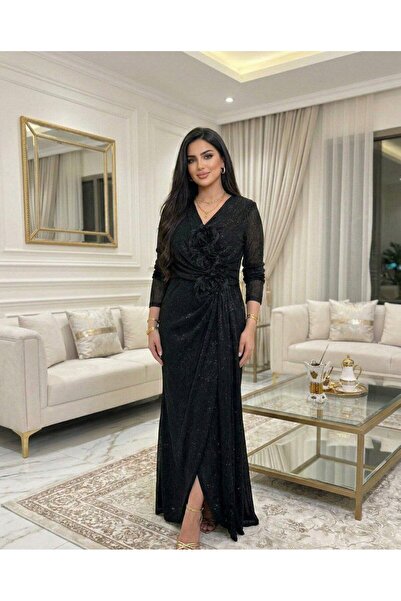 alqarat فستان لورا اللامع