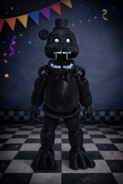 Rüzgar Tasarım Fnaf Five Nights at Freddy's Shadow Freddy Fnaf Eklemli Oyuncak
