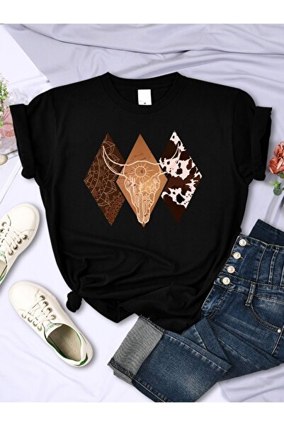 NOISSEY Colecția de tricouri pentru femei Urban Pop Graphic Cod 5158