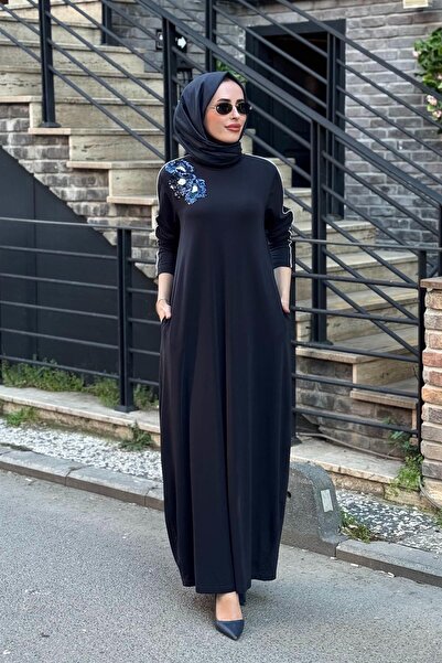 Nurcan Çetin Elbise 26126 Lacivert