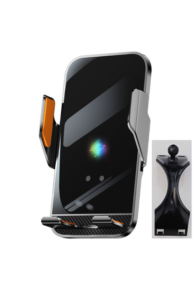 VELTROVA Suport telefon cu incarcare wireless 15W, prindere dedicata pentru M...