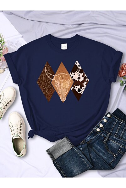 NOISSEY Colecția de tricouri pentru femei Urban Pop Graphic Cod 5158