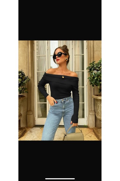 THEK BUTİK Madonna Ribbed Knit Bodysuit