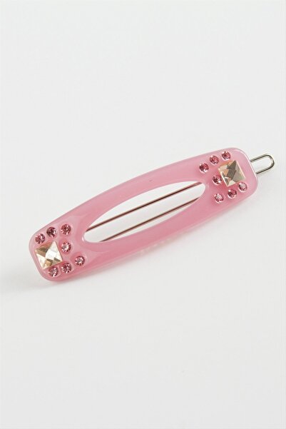 Bijuteri Net Oval Stone Clip Buckle