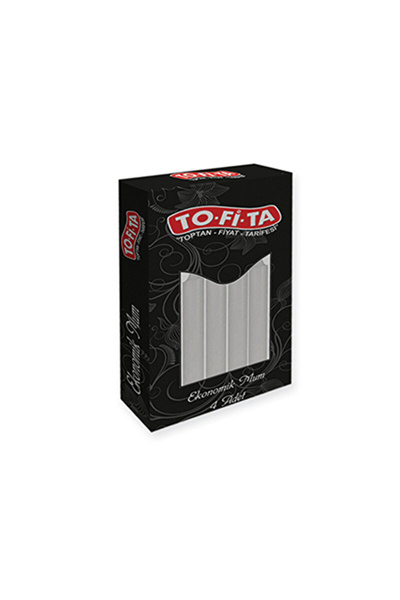 Tofita 4 قطع شموع تو-في-تا الاقتصادية، مجموعة من 4 قطع