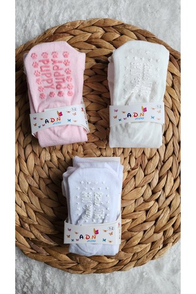 EFİLACCESSORİES Abs Non-Slip Baby Girls' Tights