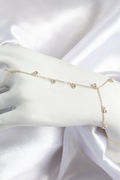 Inure Jewelry Brass Zircon Stone Dangle Model Gold Color Women's Shahmeran