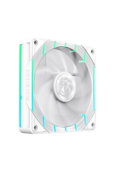 GAMEMAX Tornado T12 fan, aRGB lighting, 800 - 2200rpm (White)