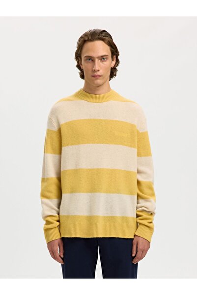 SELECTED Pullover mit Rundhalsausschnitt 100% Woll