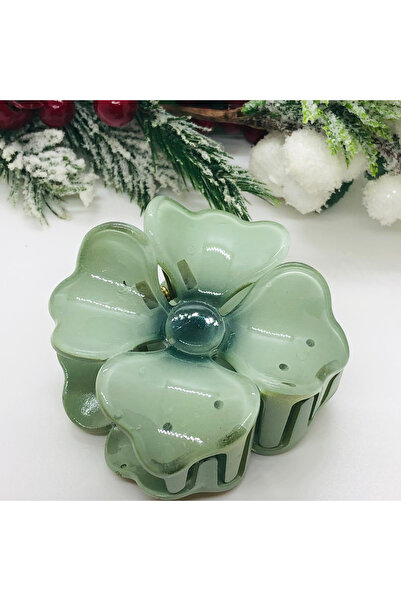 İnDerin Lotus kopča Ženska kopča velika veličina 8 cm Akril kopča