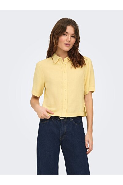 ONLY Hemd ONLGOA Leinen Hemd