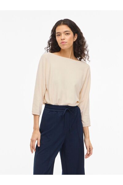 VILA Strickoberteil VIMALU 3/4-Arm