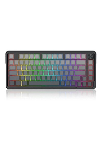 REDRAGON Mechanical Gaming Keyboard K673SP-RGB-PRO, Wireless, RGB (Black)