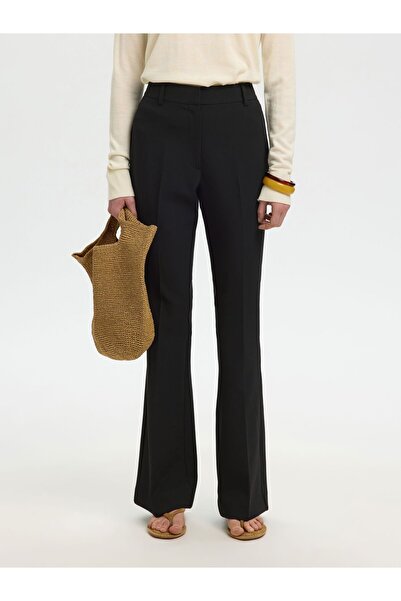 SELECTED Flared Hose Mid Waist