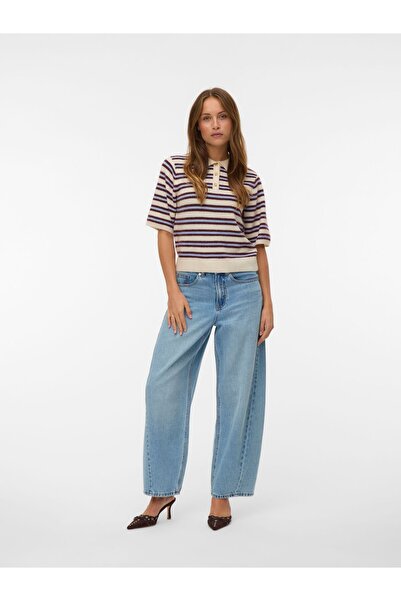 Vero Moda Mom Jeans VMZELDA Hohe Taille Barrel Fit Jeans