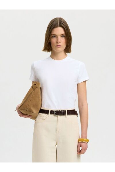 SELECTED T-Shirt mit Rundhalsausschnitt 2-Pack