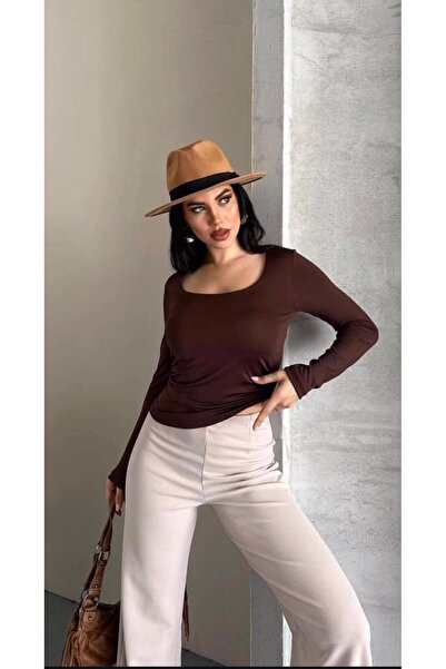 Fox U YAKA KAHVERİNGİ BADY