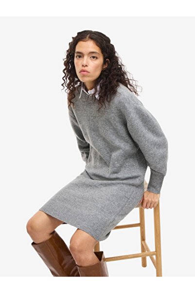 Noisy May Midikleid Strick