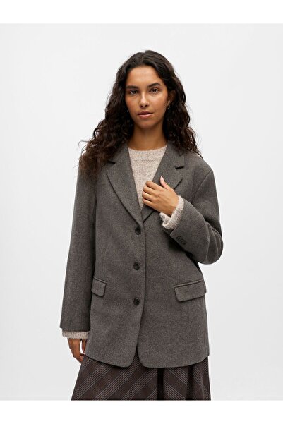 Object Blazer Wollgemisch