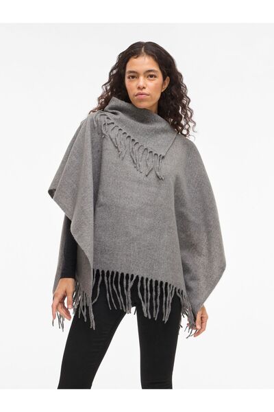 VILA Poncho VIFJOLIRA Stehkragen