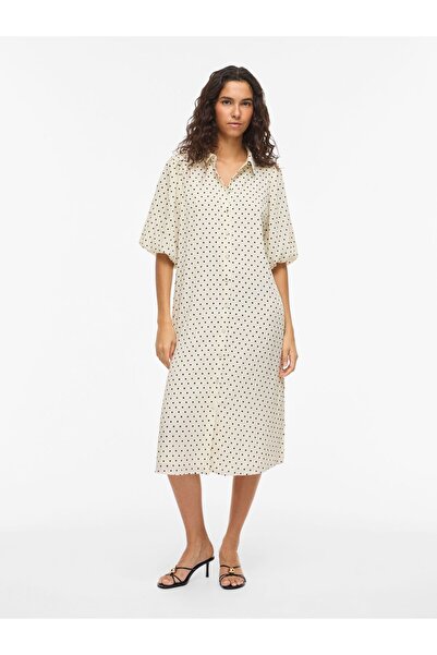 VILA Maxikleid VIEA Polka-Dot