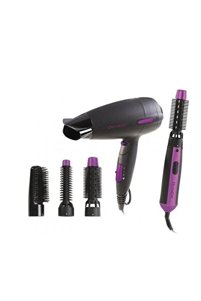 DomoClip Σετ πιστολάκι μαλλιών και βούρτσας DOS122, 2 ταχύτητες, 3 ρυθμίσεις ...