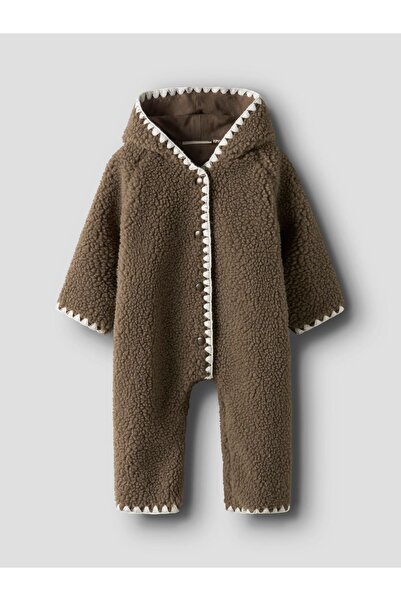 Lil' Atelier Baby Schlafanzug Loose Fit Teddy