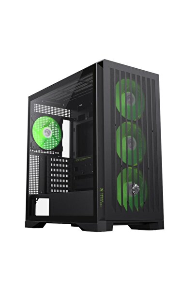 GAMEMAX Leader 2 Case, Full Tower, Without Power Supply (Black)