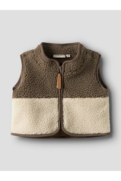 Lil' Atelier Baby Weste Loose Fit Teddy
