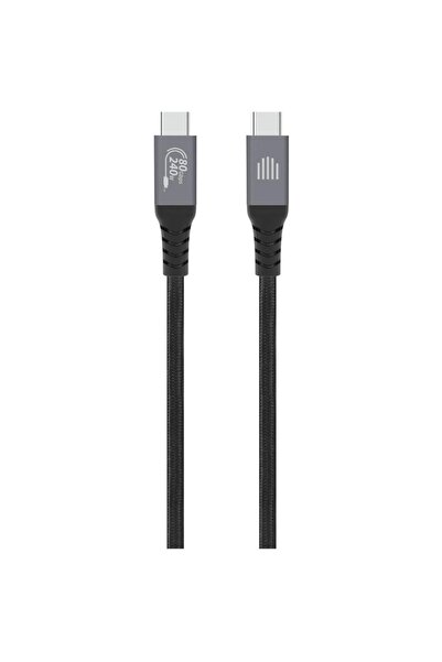 Dviced DV120014 USB4 data cable, 80 Gbps, 240 W, 1m (Black)