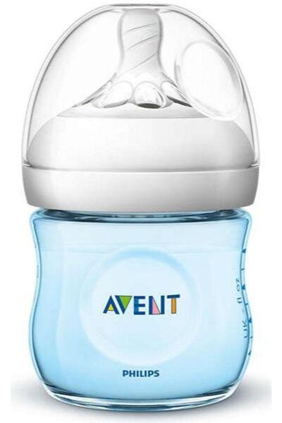 Philips Avent Бебешко шише SCF032/17, 125 мл, 0 месеца (Синьо)