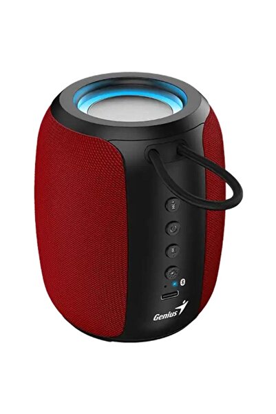 GENIUS SP-915BT Speaker, Bluetooth, 5W, microphone (Red/Black)