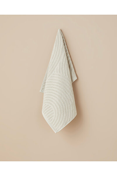 English Home Curve Pamuk Yüz Havlusu 50x70 cm Bej