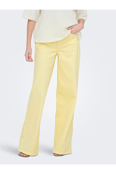 JDY Jeans mit weitem Bein JDYVERA Hohe Taille Skinny Fit Jeans