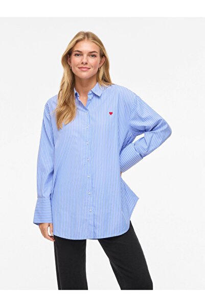 VILA Hemd VIESSA Langarm