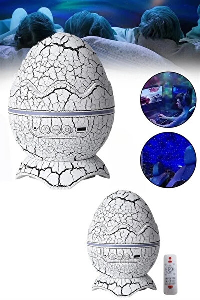 Epilons Egg Look Table And Night Light Color Changing Projector