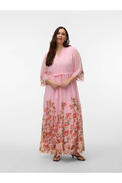 Veromoda Curve Kleid VMCULRIKKE Langes Kleid