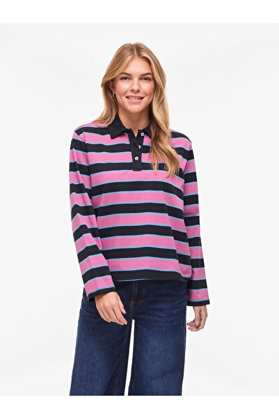 VILA Poloshirt VISINAS Gestreiftes