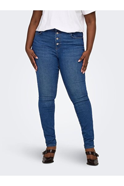 Only Carmakoma Skinny Jeans CARLOLA Mittlere Taille Skinny Fit Jeans