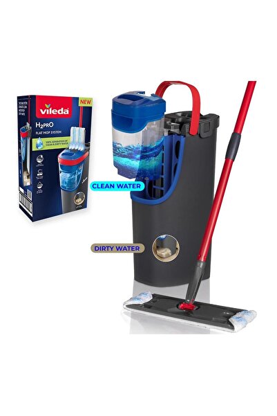 Vileda H2PrO Mop Cleaning System, 1.2 l (Blue/Gray)