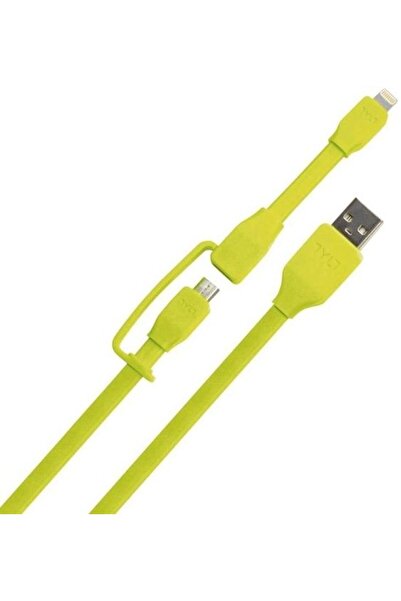 TYLT Data cable Duo, Lightning/MicroUSB, 0.6m (Green)