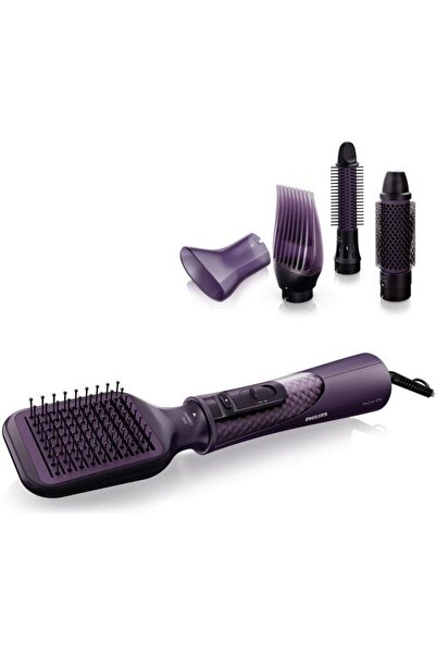 Philips Perie cu aer cald HP8656/00, 1000W, 4 accesorii (Mov)