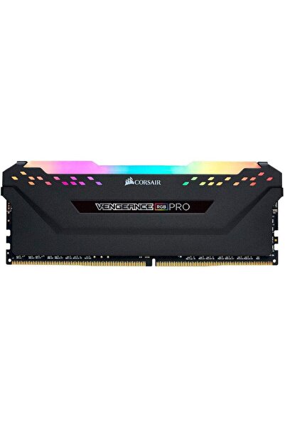 Corsair Memory Vengeance RGB Pro, DDR4, 8GB, 3200MHz, CL16, Bulk (Black)