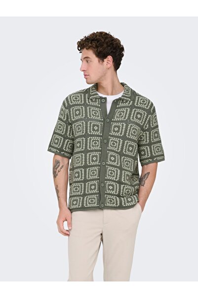 Only & Sons Polo ONSBART Gestricktes Poloshirt