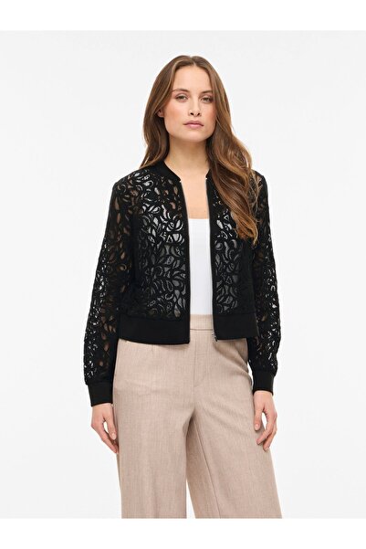 VILA Bomberjacke VICEREN Spitzen