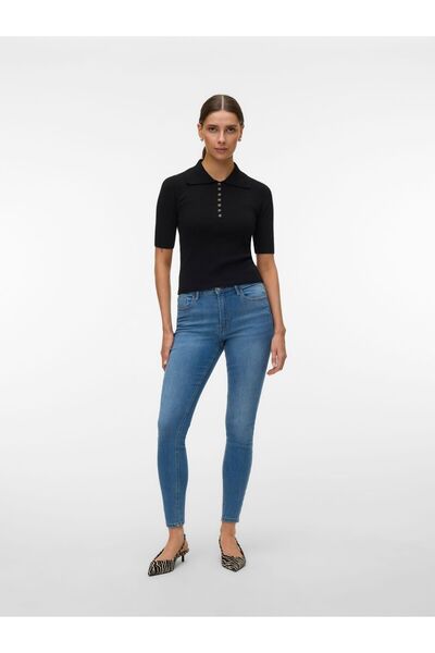 Vero Moda Skinny Jeans VMPOLLY Mid Rise Skinny Fit Jeans
