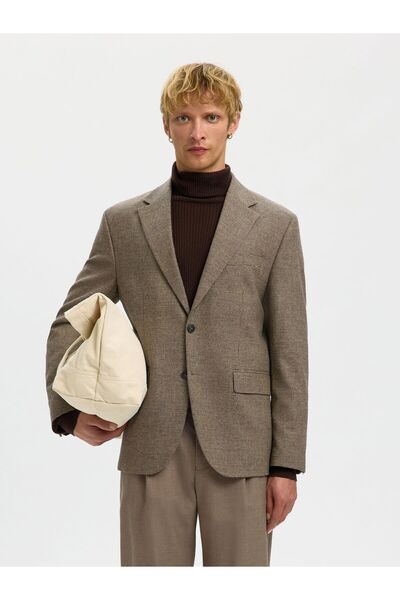 SELECTED Einreihiger Blazer Regular Fit