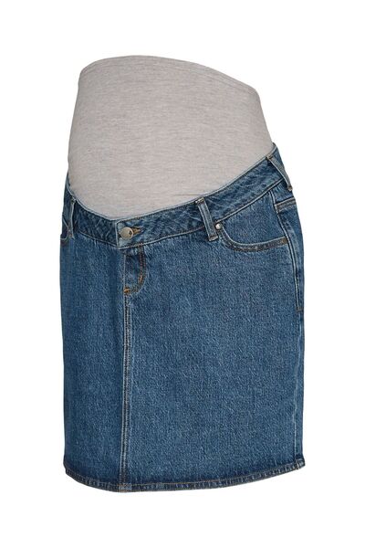 Mama Licious Jeansrock Mittlere Taille Kurzer Rock