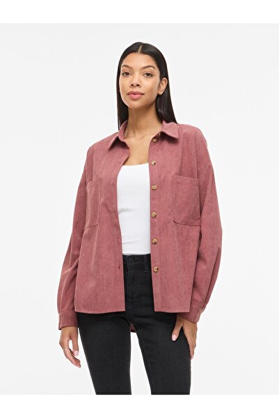 VILA Shacket VIKIRA Cord